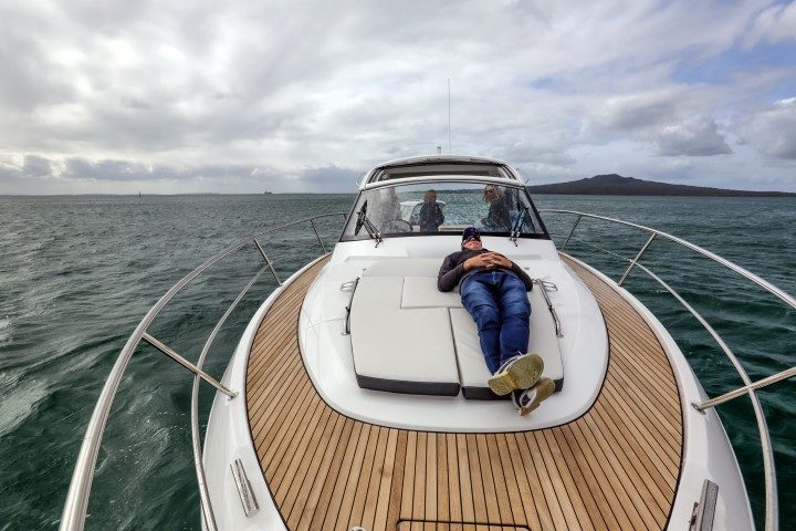 On water shoot